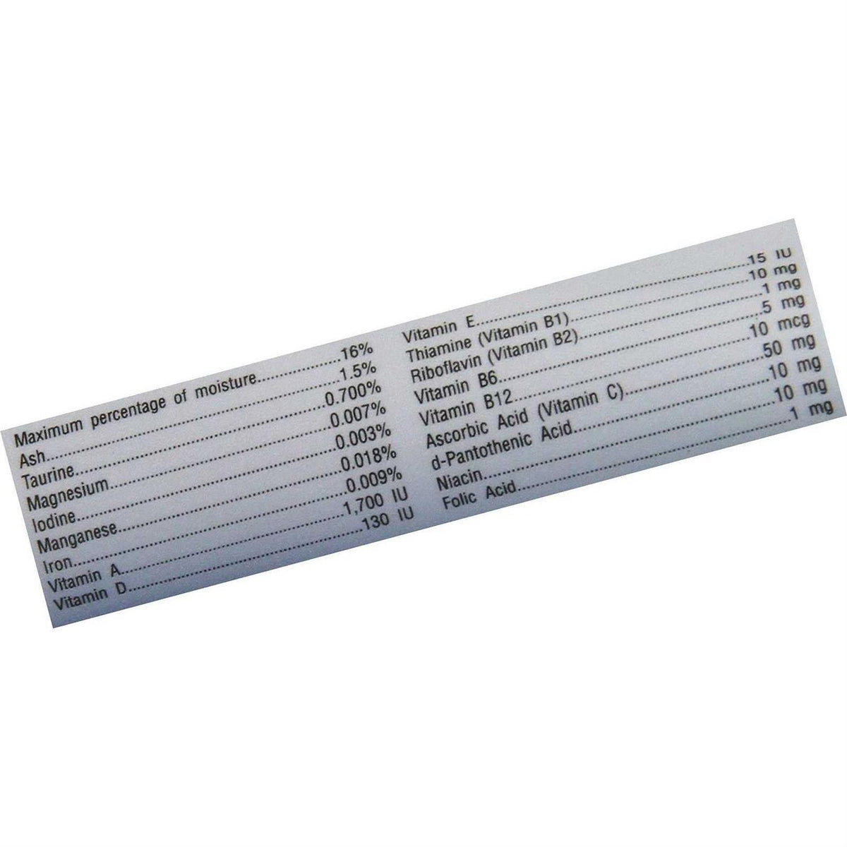 Vitamin Supplement A866