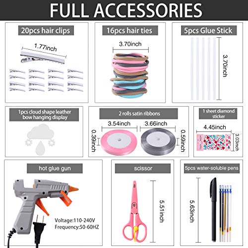 Faux Leather Bow Making Kit F33753