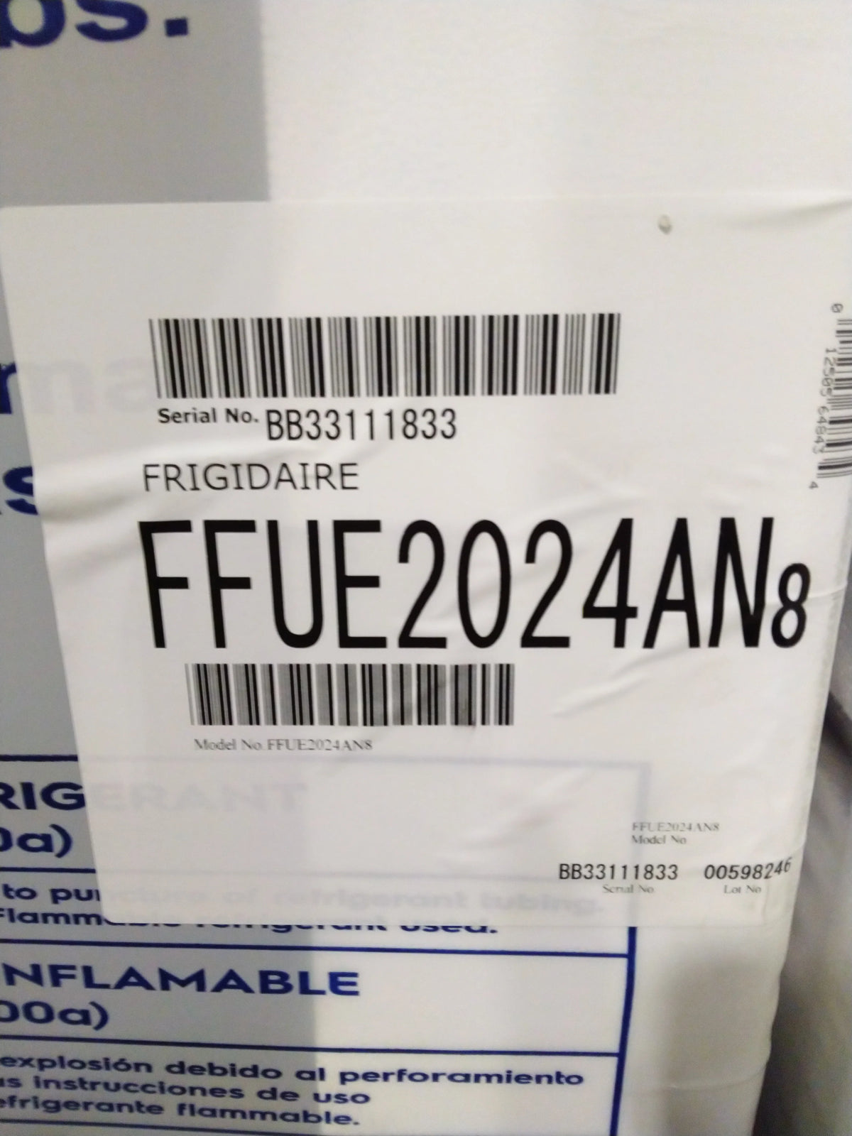 20 Cu Ft Upright Freezer with Auto-Close Doors P74131