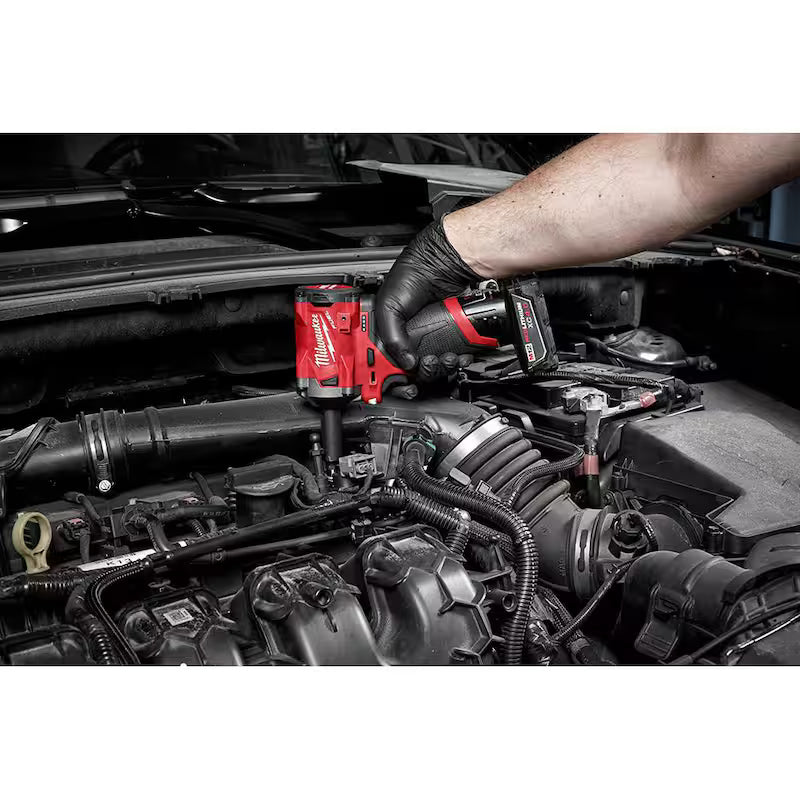 12V Lithium-Ion Brushless Cordless 3/8 in. Impact Wrench Kit & 3/8 in. Ratchet J705