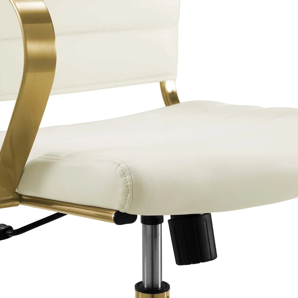 Gold Stainless Steel Office Chair Y223601