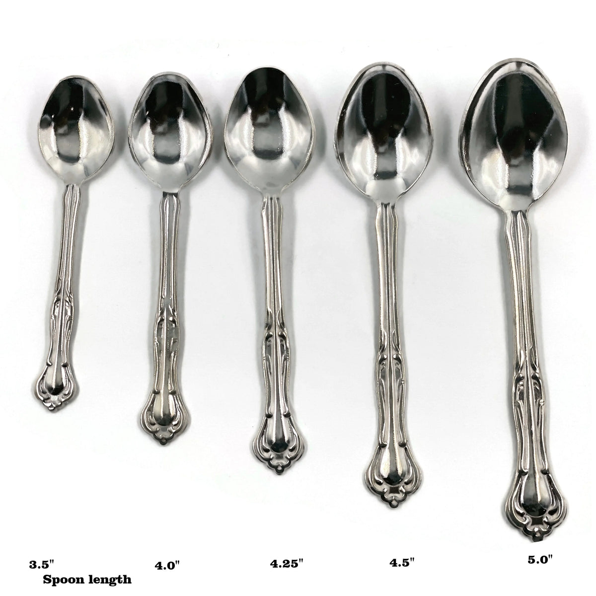 Pure Silver 4.0 Inch Glass, 4.3 Inch Bowl & Spoon R8673