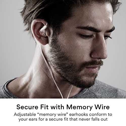 Black Wired In Ear Headphones with Microphone V489388
