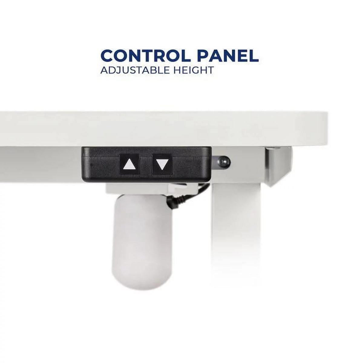 Electric Height Adjustable Desk 24*48 inch White I195719