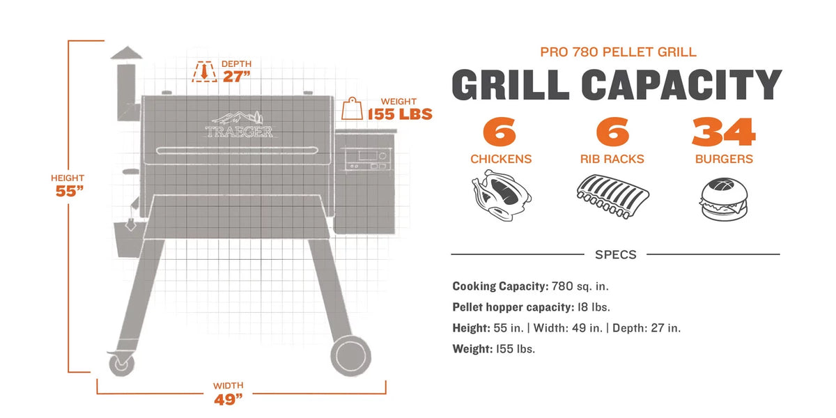 Black Wood Pellet Grill and Smoker O914257