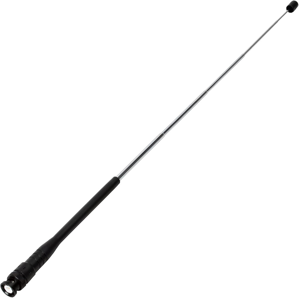 BNC Dual-Band VHF UHF Telescopic Antenna W40198