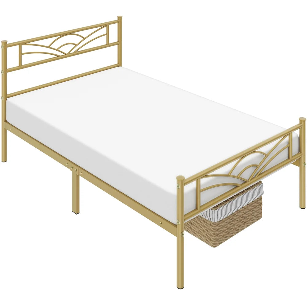 Queen Black Metal Bed B42406