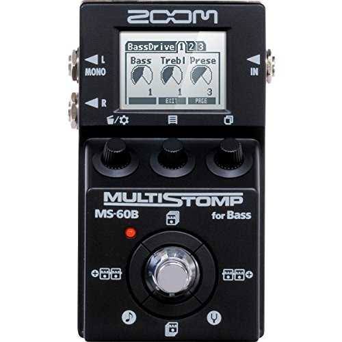 MultiStomp Bass Pedal Black Z68030