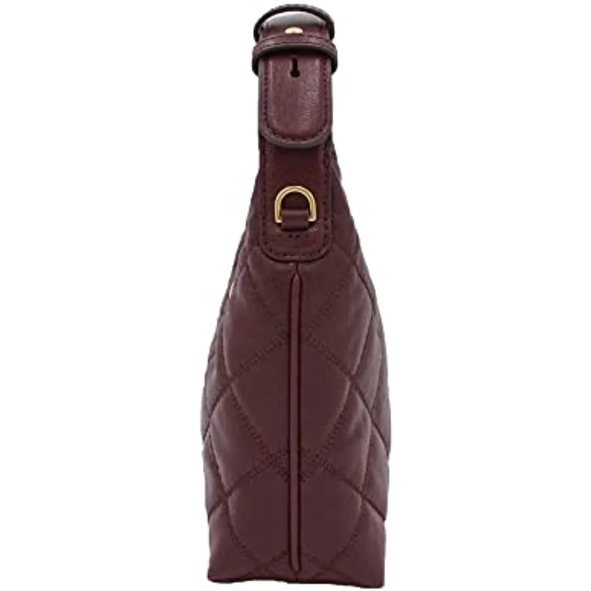 Quilted Leather Mini Hobo Bag W615