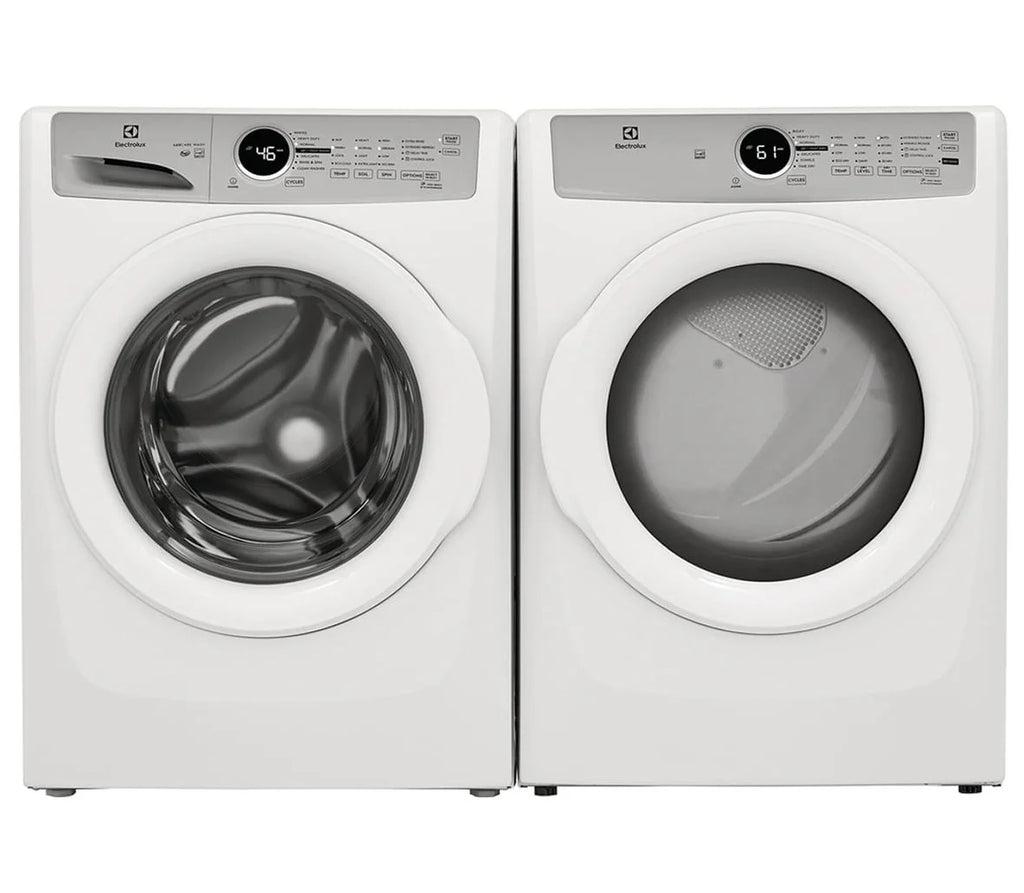 White Front Load Laundry O984