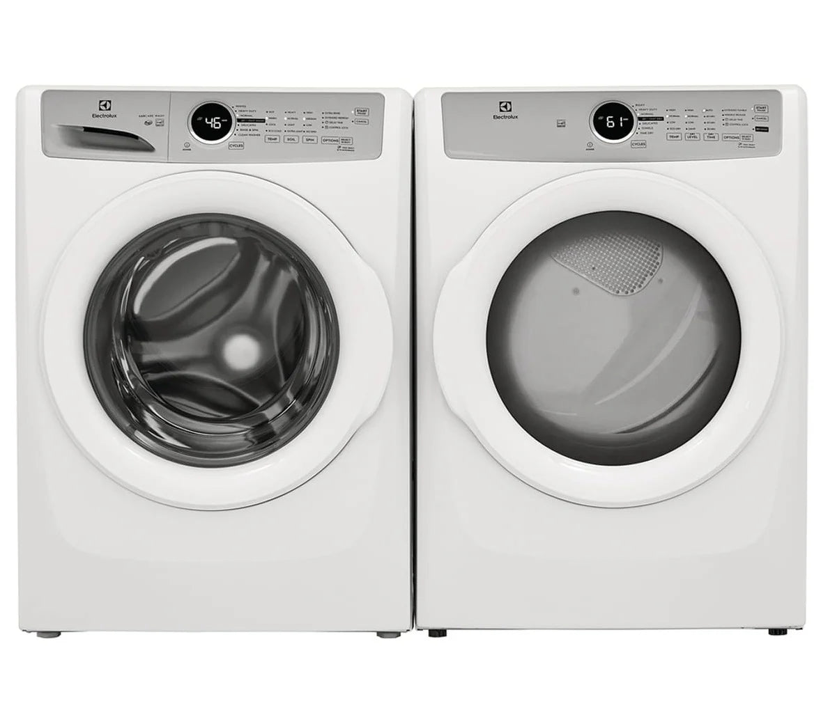 White Front Load Laundry O984