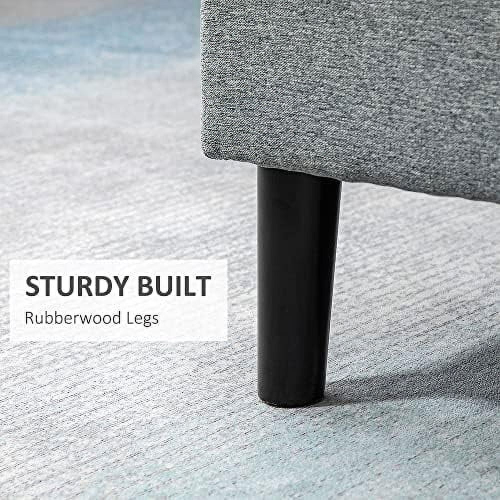 30" Square Upholstered Ottoman with Lift Top J6918