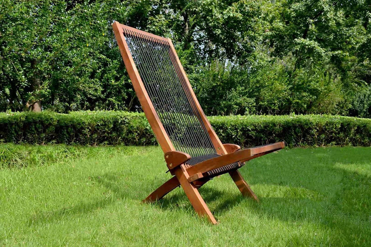 Acacia Folding Wooden Outdoor Chair L688157