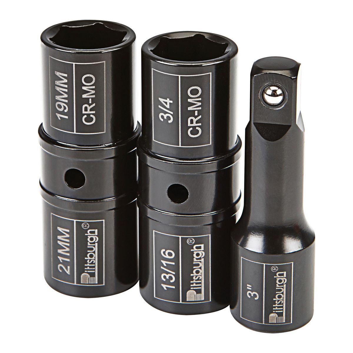 1/2 in. Drive Impact Flip Socket Set, 3-Piece E92498