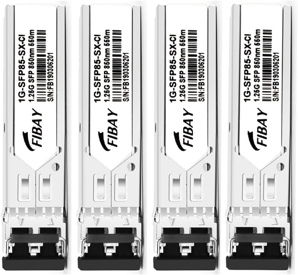 1.25G SFP LX Single-Mode 1310nm 10km LC Transceiver Module 10 Pack J112