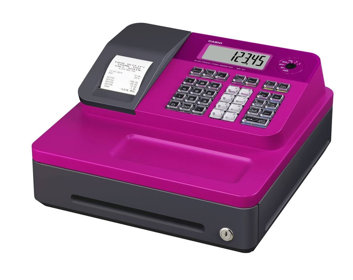 Pink Thermal Print Cash Register V5254
