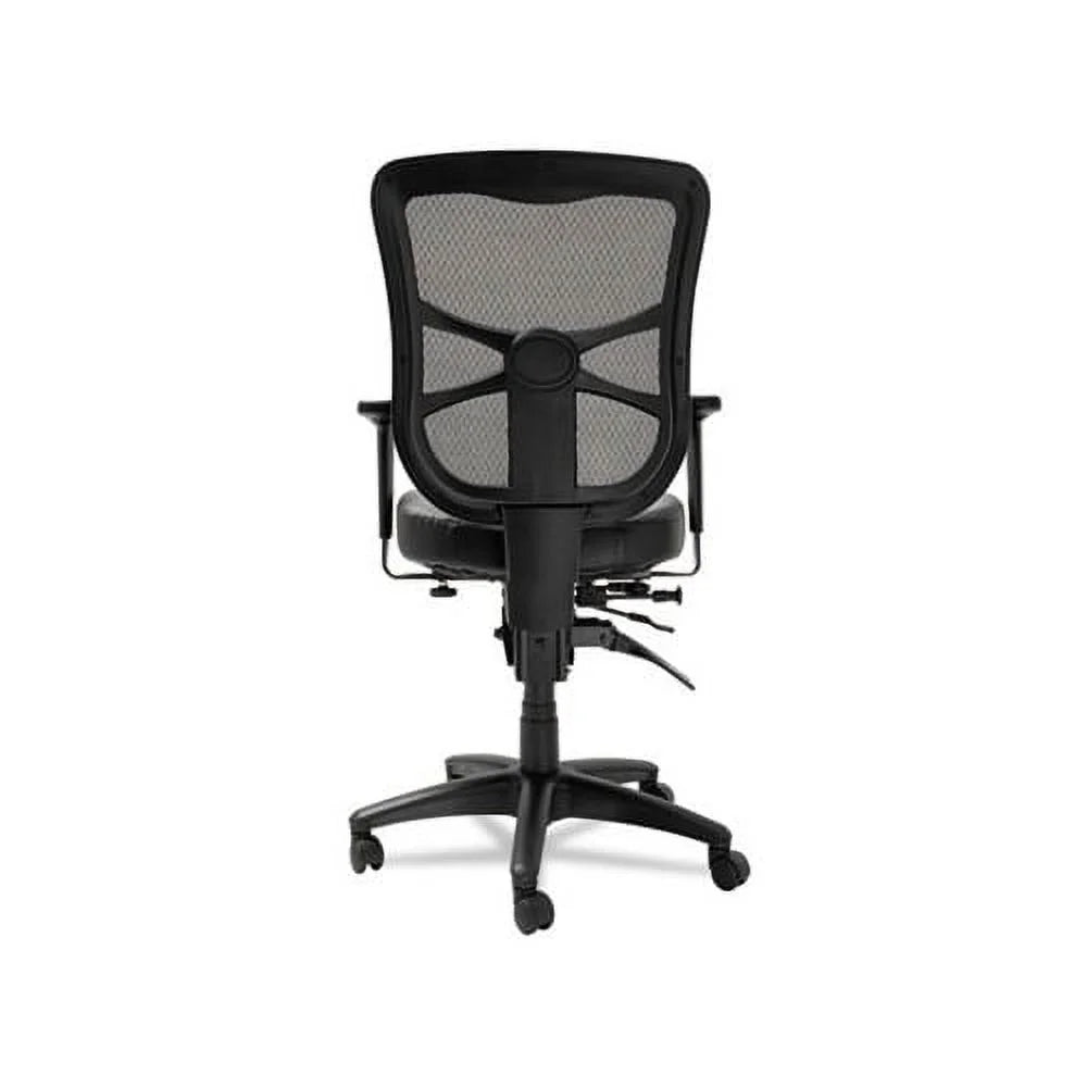 Black Mesh Mid-Back Multifunction Chair Y427