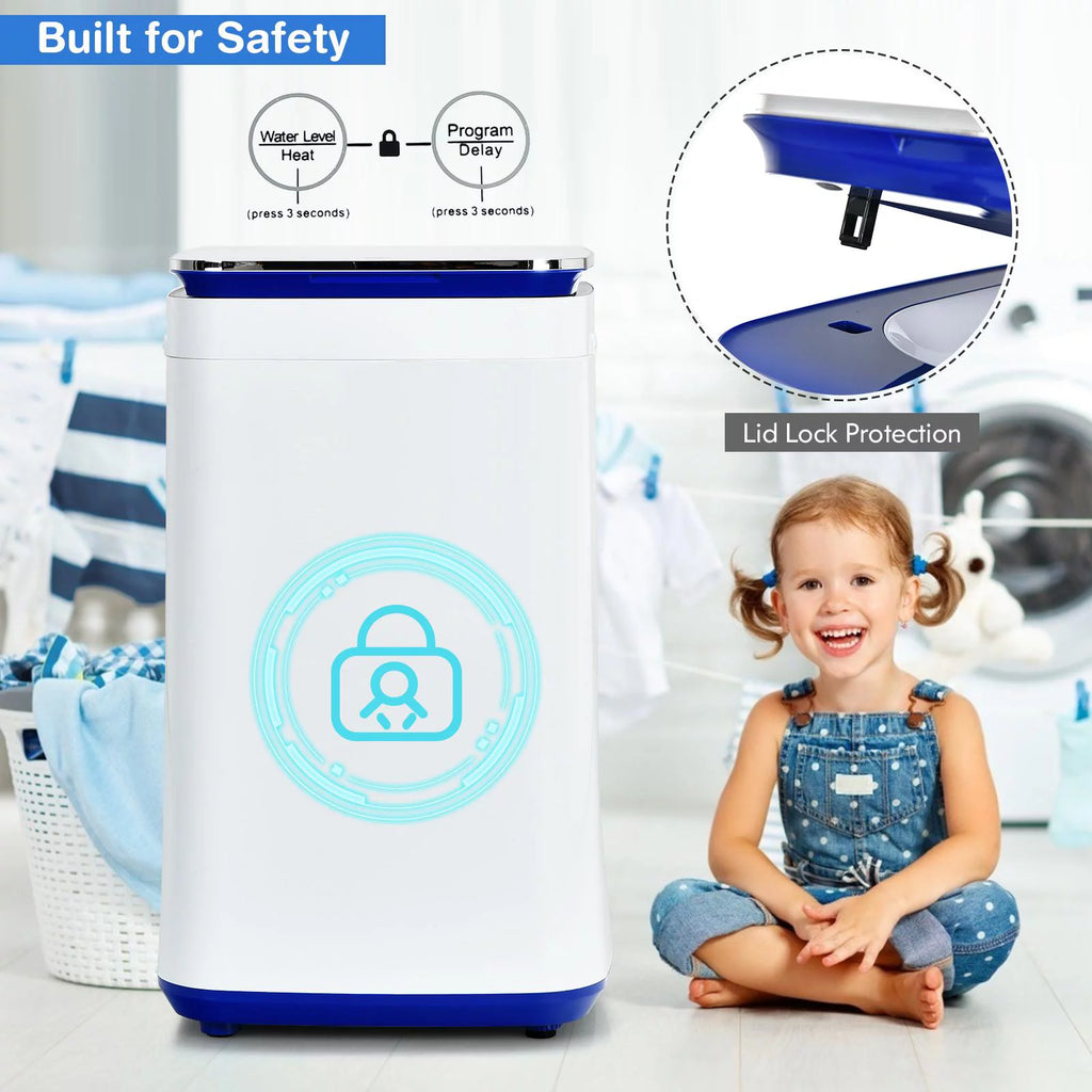 7.7lbs Full Automatic Portable Washing Machine L31118