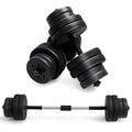 66Lbs 2 in 1 Adjustable Dumbbell Set W837954