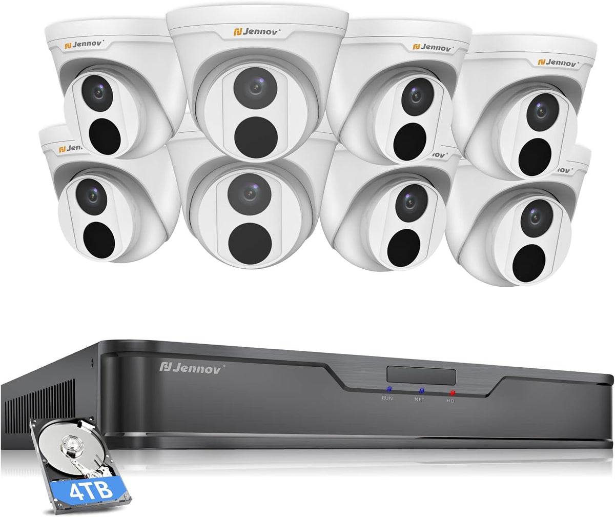 4K PoE Security Camera System with 2TB Hard Drive Z480972