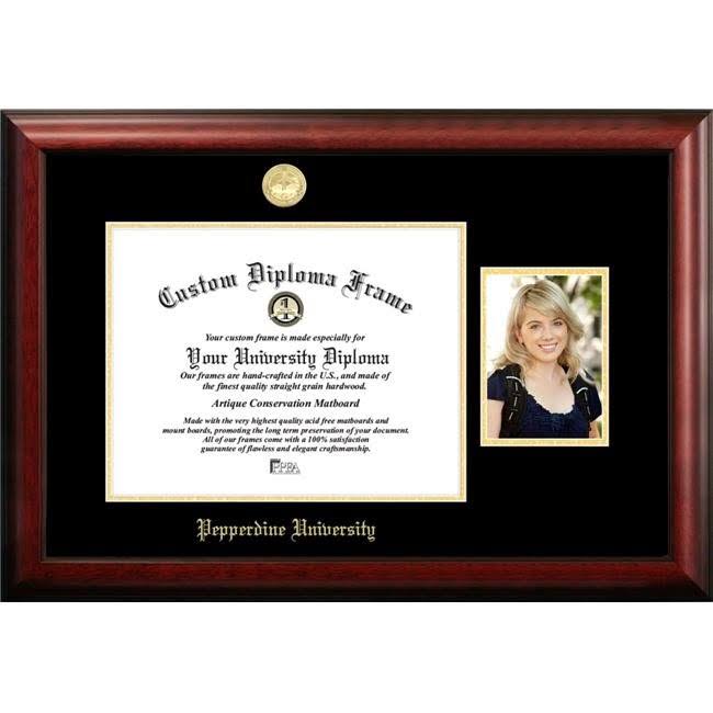 Gold Embossed Diploma Frame with 5 X7 Portrait G813187