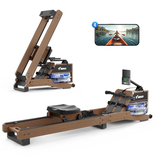Foldable Water Rowing Machine with 400LBS Weight Capacity U534496