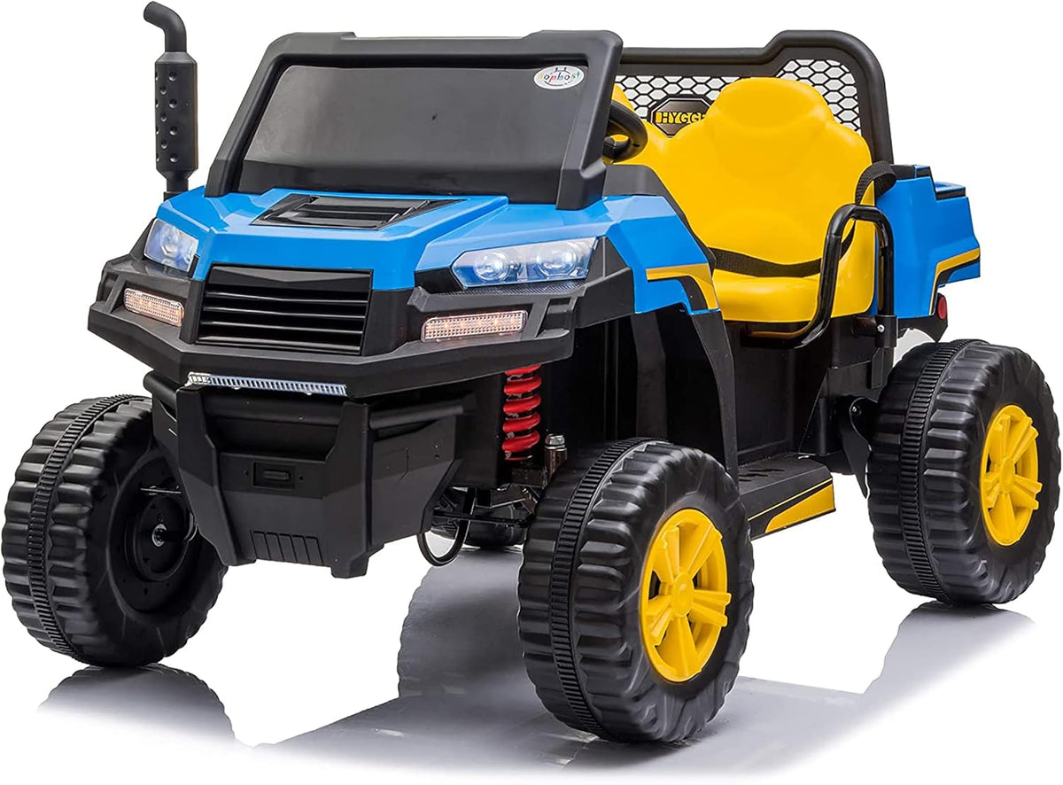 12V Battery Ride on Truck with Dump Bed and Trailer Z621