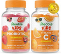 Probiotic 2 Billion CFU Kids Vitamin C Gummies Bundle Y7190
