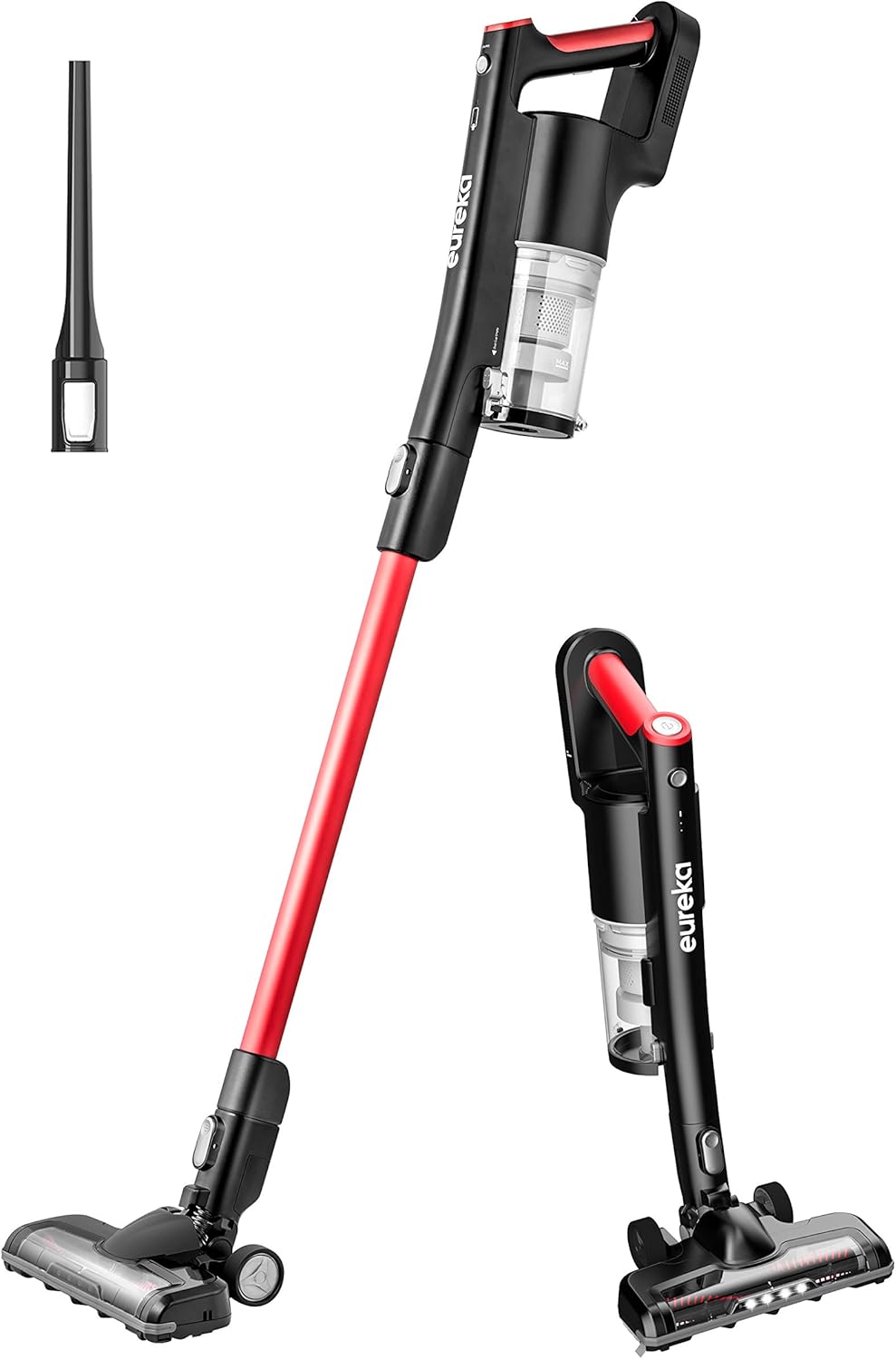 Cordless Stick and Handheld Vacuum Cleaner Red Z551156