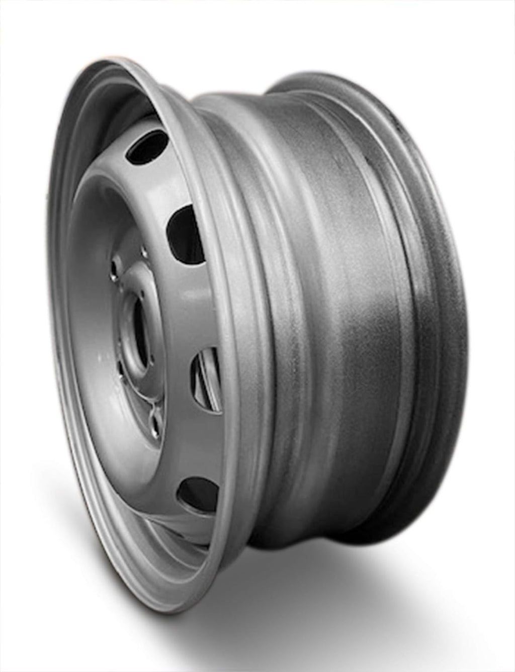 16 inch 5 Lug Silver Steel Wheel I9560