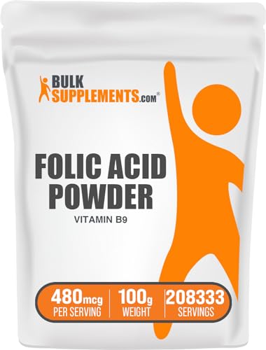 Folic Acid Powder 800 mcg Gluten Free G601