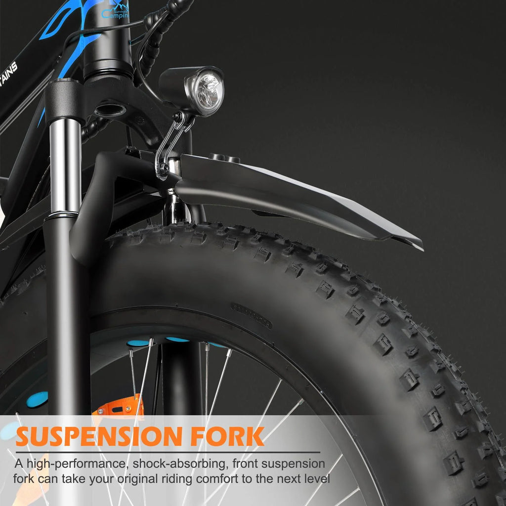 26 inch 7-Speed Electric Mountain Bicycle 500W 48V 10Ah E1099