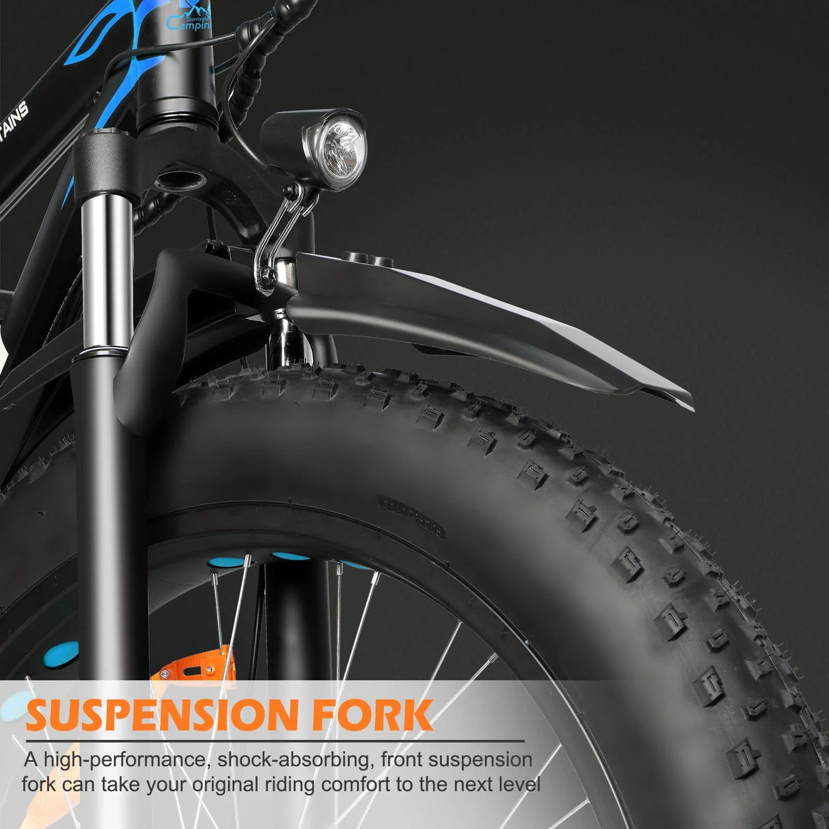26 inch 7-Speed Electric Mountain Bicycle 500W 48V 10Ah E1099