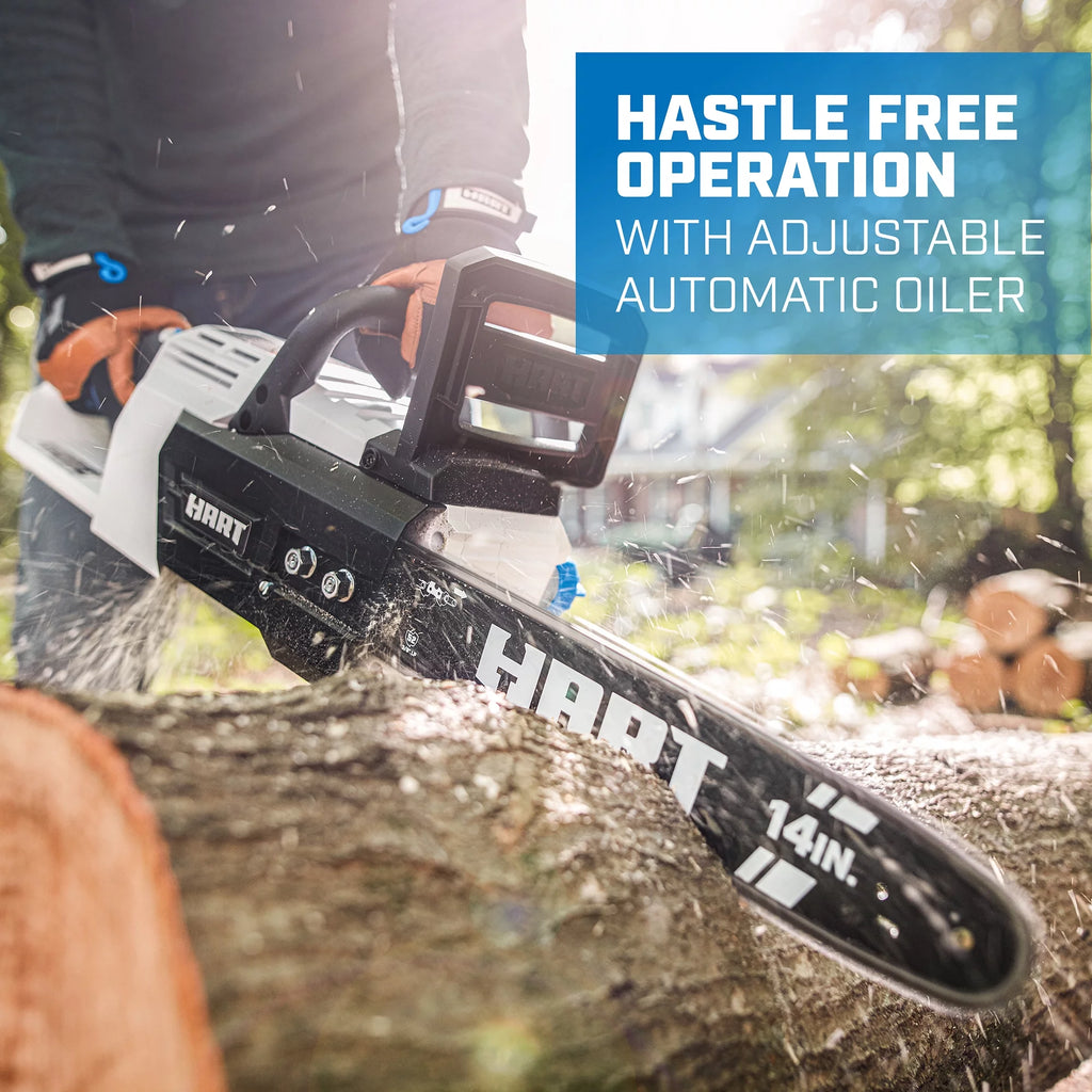 14-inch Battery-Powered Brushless Chainsaw Kit L627
