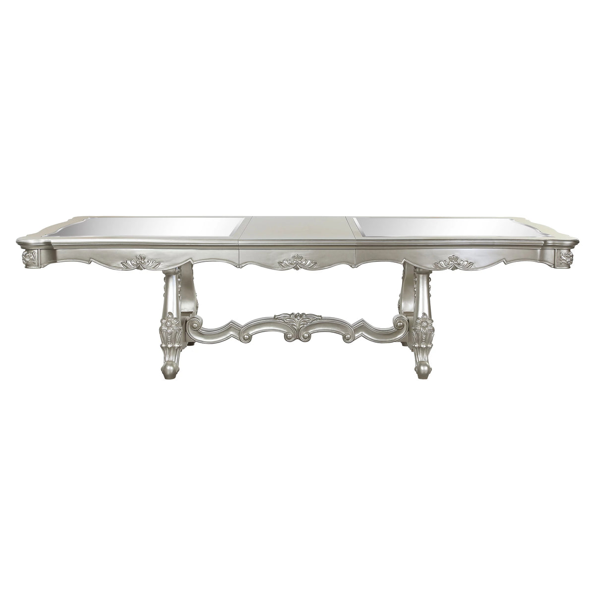 Double Pedestal Base Dining Table S404