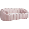 Pink Velvet Sofa E591549