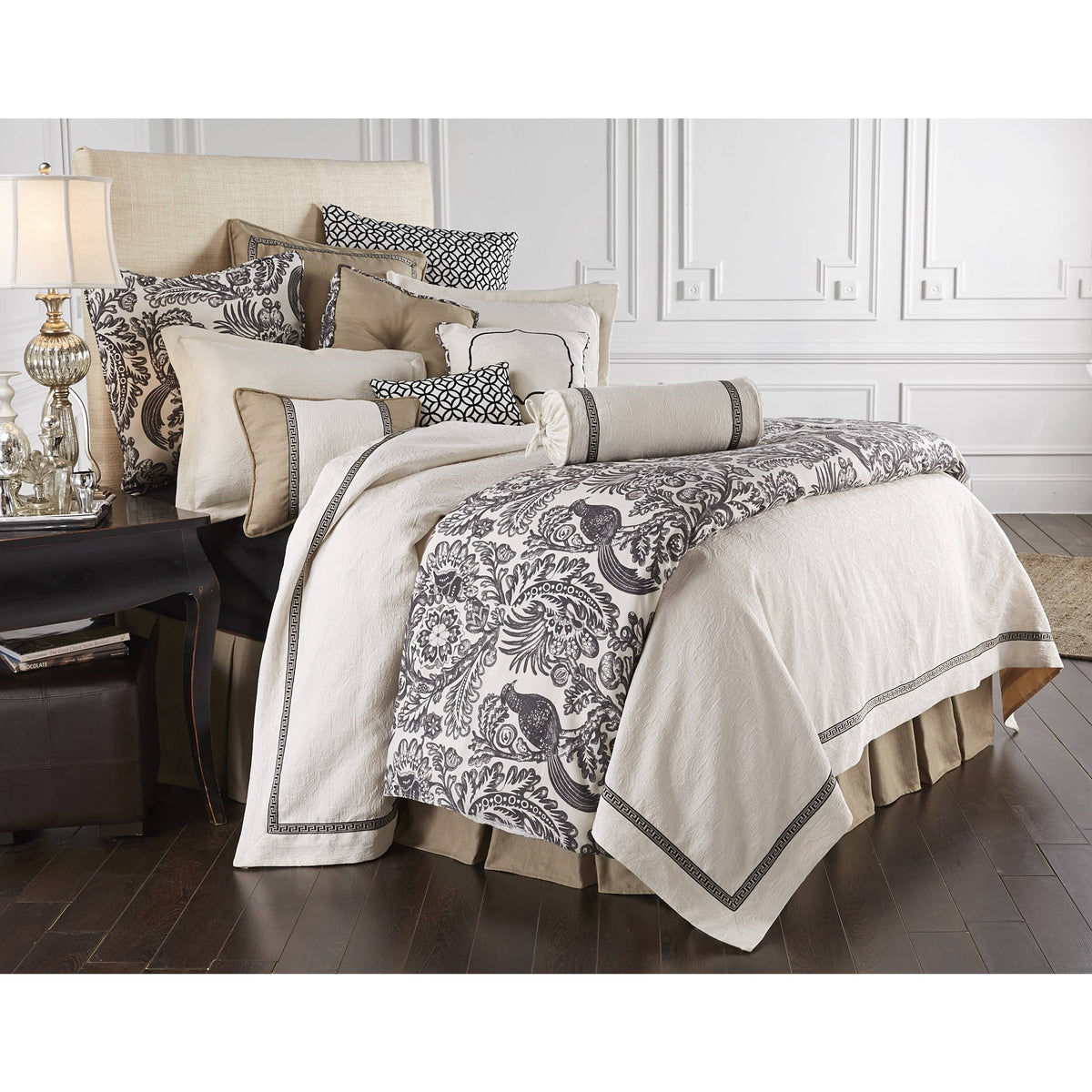 4-Piece Matelasse Coverlet Set King F41880