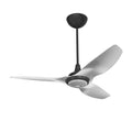 52 Ceiling Fan with Brushed Aluminum Blades and Black Finish T9797