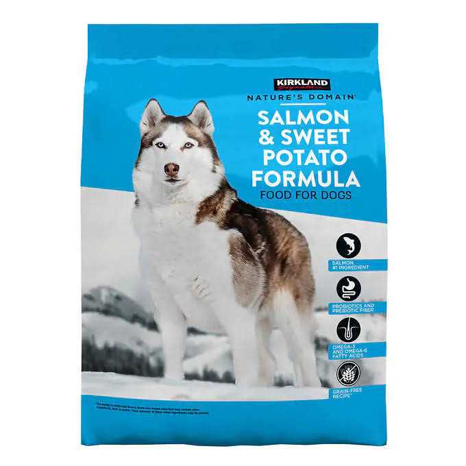 Salmon Meal & Sweet Potato Dog Food 35 lb E4613