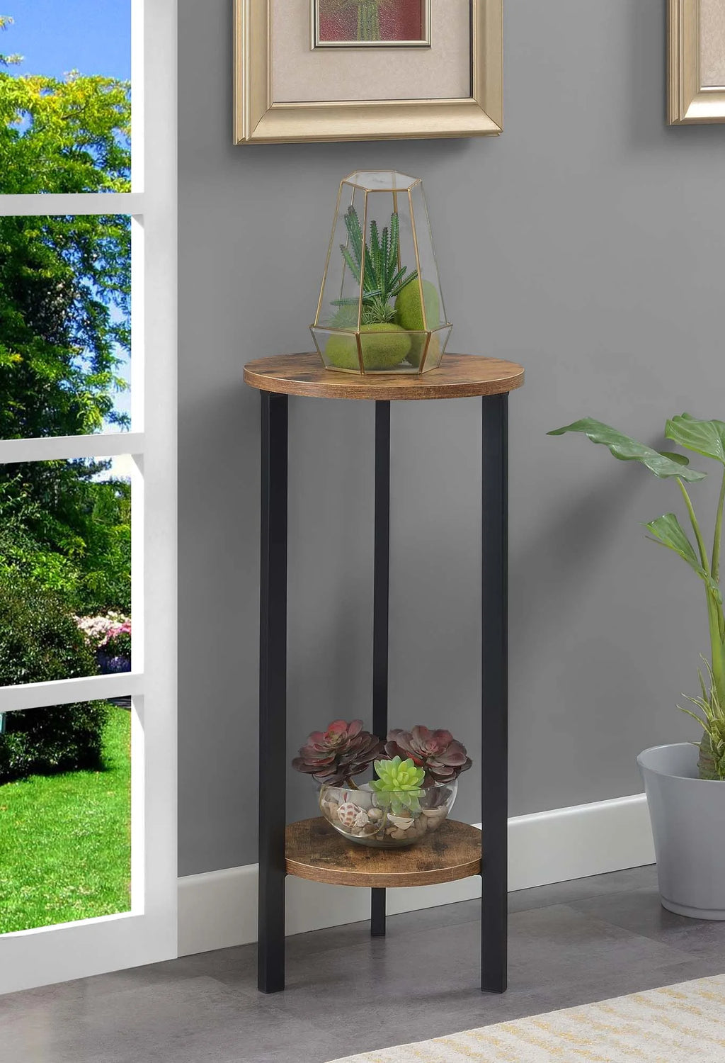 31 inch 2 Tier Plant Stand B632