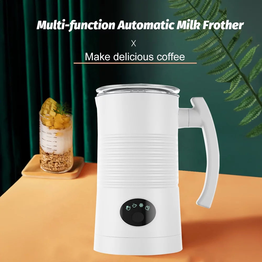 4 in 1 Stainless Steel Electric Milk Frother J8338