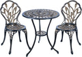 3 Piece Anti-Rust Cast Aluminum Bistro Set I1471