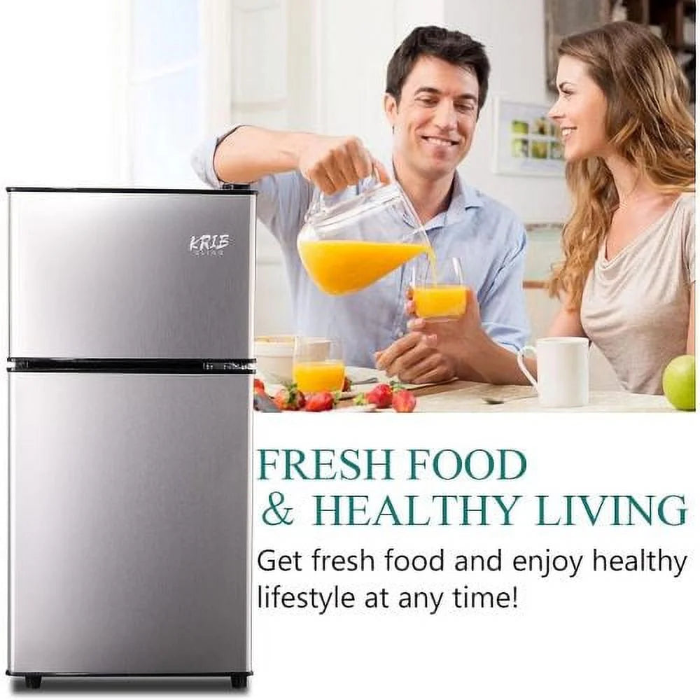 3.5 Cubic Feet Mini Fridge with Freezer and 2 Door G3030
