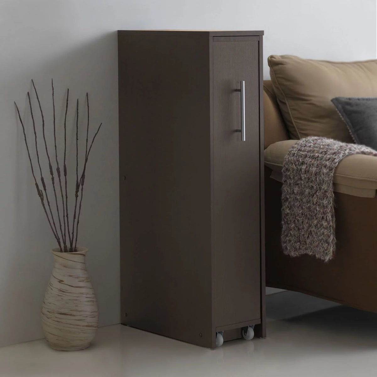 Brown Media Storage Cabinet J535295
