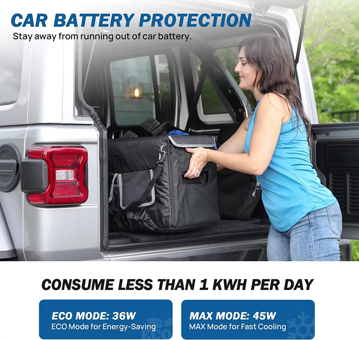 25L Portable Car Refrigerator Cooler 12/24V DC 110V AC Z6209