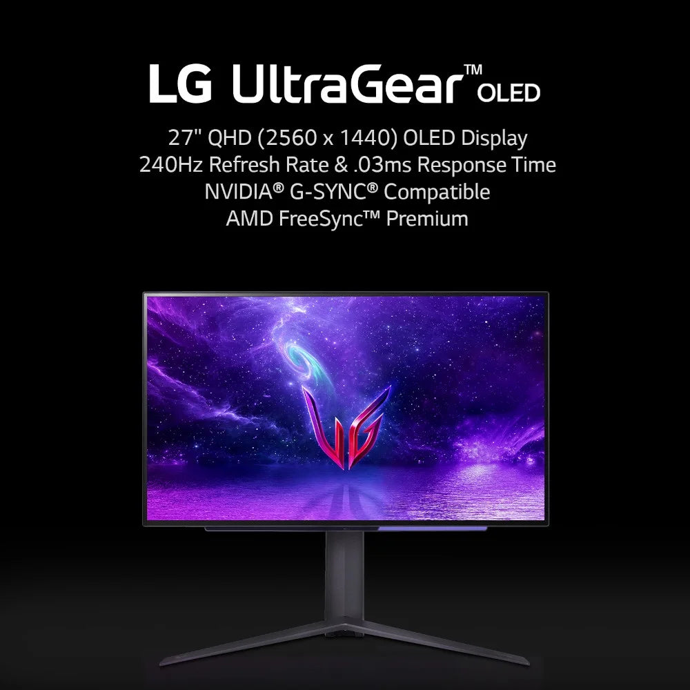 27" OLED Gaming Monitor QHD 240Hz U452