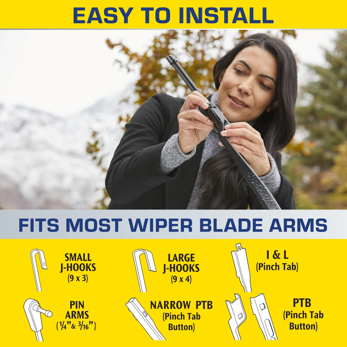 26 2-in-1 Windshield Wiper Blade R38169