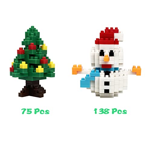 4 Pack Christmas Building Block Toys H259