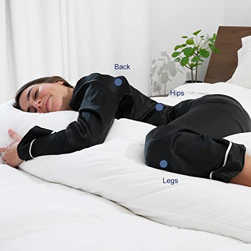 King Size Set of 2 Memory Foam Pillow O95407