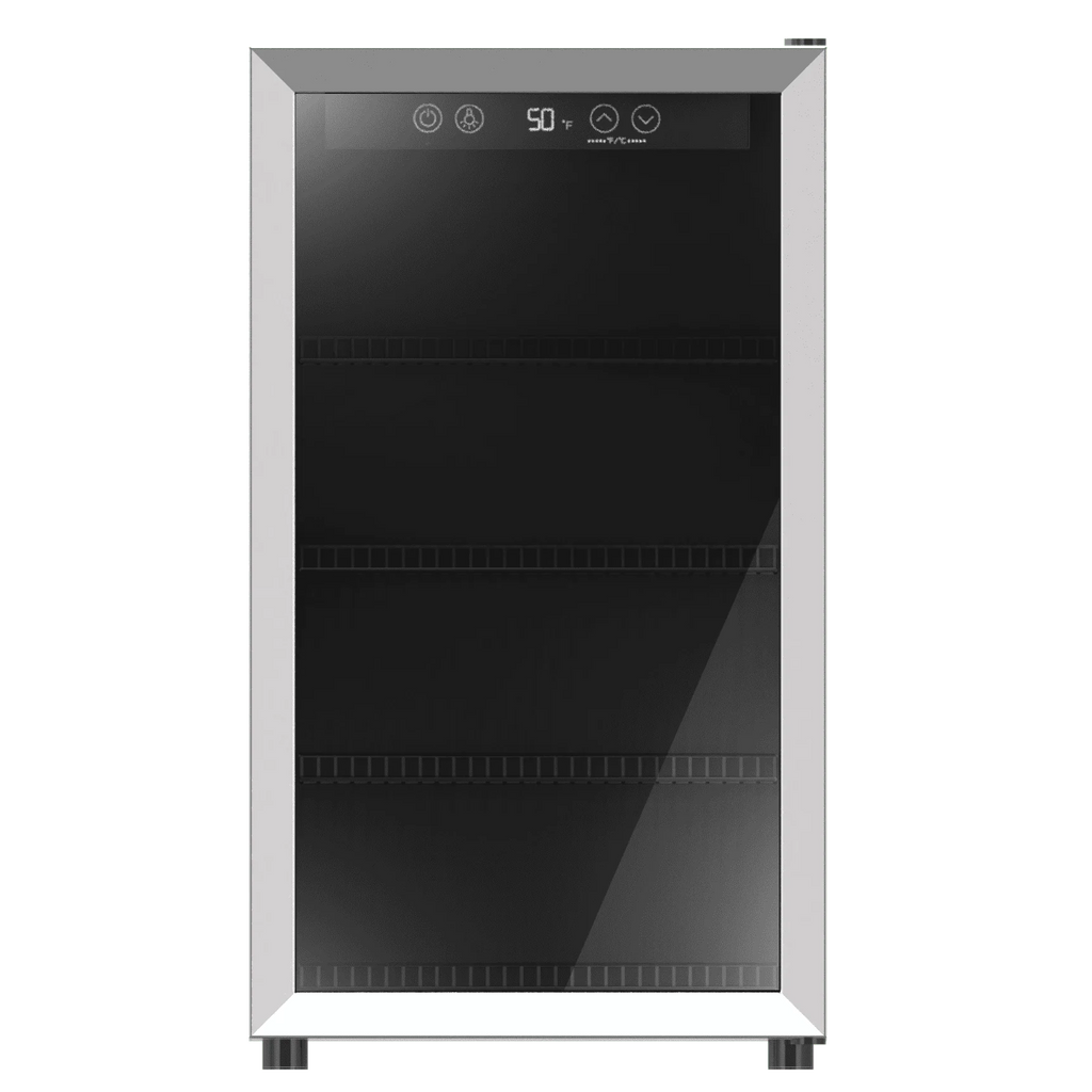 115 Can Beverage Refrigerator and Cooler with Glass Door M7529